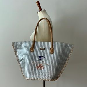 Summer Beach Bag with Zipper - Outback Bowl Summer Splash